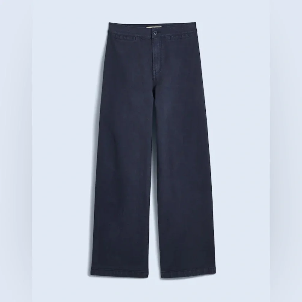 Madewell Emmett Wide Leg Crop Pant - Picture 4 of 9